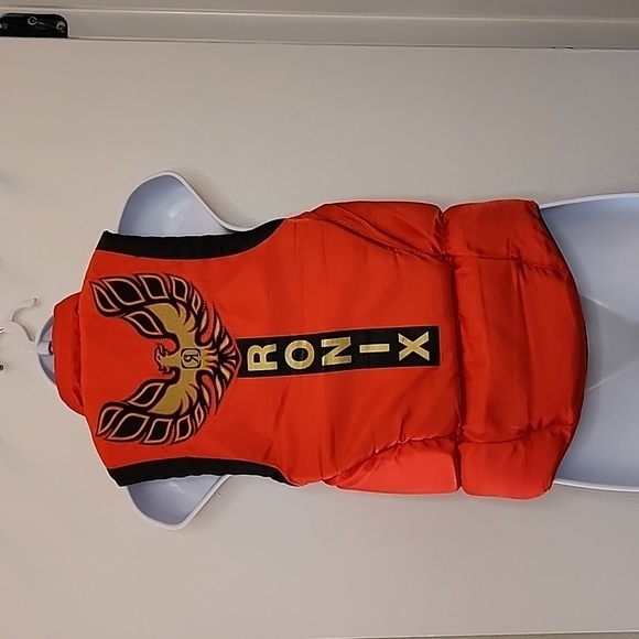 Ronix The Burt Front Zip Impact Vest, Red, Black, Size Small - Picture 7 of 9